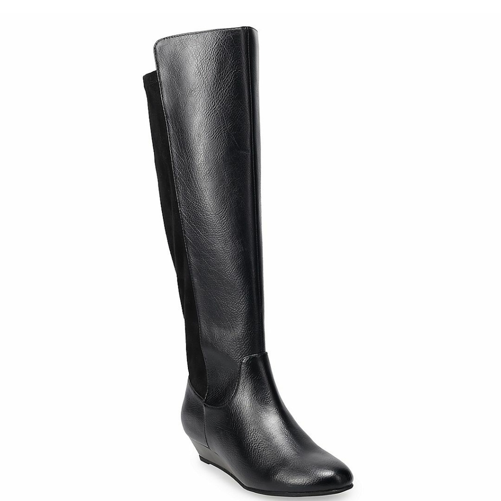 SO Albacore Wedge Knee Hight Boots